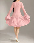 Women's Ruffle Sleeve A-Line Mini Dress