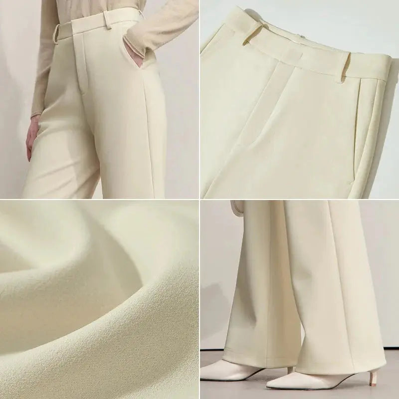High-Waist Full-Length Pants for Women - Loran
