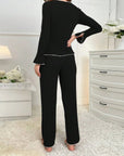 Women's Autumn Winter Long Pajama Set