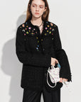 Ins-Style Hand-Painted Short Jacket