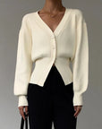 Women's V-Neck Long Sleeve Sweater