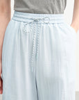 Comfy Wide-Leg Drawstring Pants