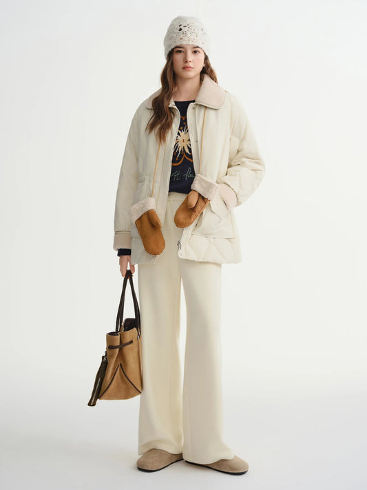 Women’s Waist-Defining Down Casual Winter Jacket Loran