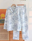 Women's Warm Winter Pajamas Set
