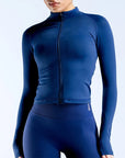 Luxury Seamless Stretch Sports Jacket for Women