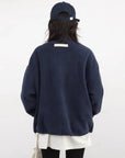 Women's Fleece Jacket with Stand-Up Collar