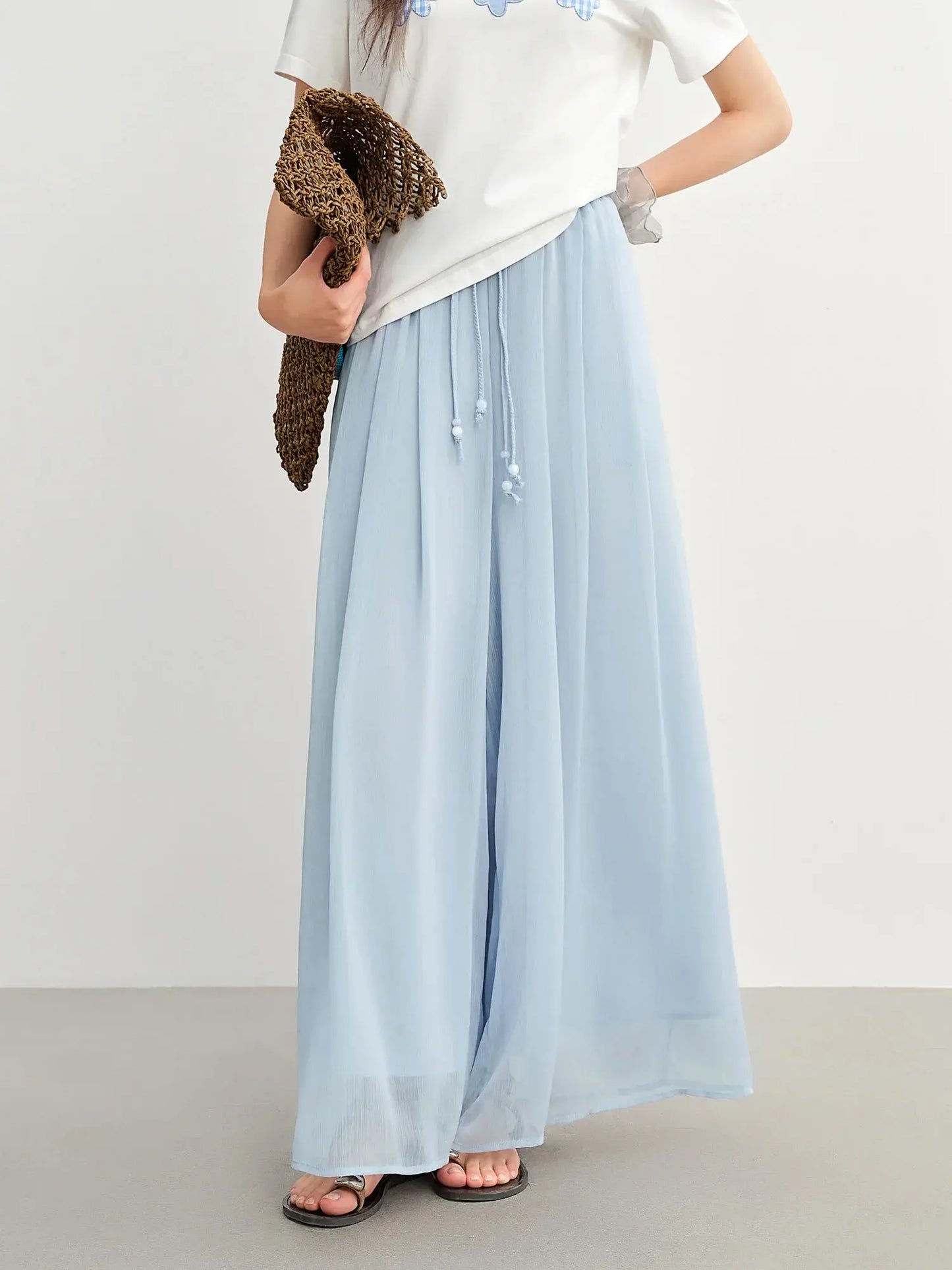 Summer Loose Wide-Leg Trousers for Women LORAN STORE
