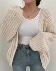 Vintage-Style Fall Cardigan Coat