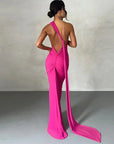 Elegant evening gown for weddings and formal events.
