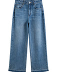 Classic High-Waist Straight Jeans