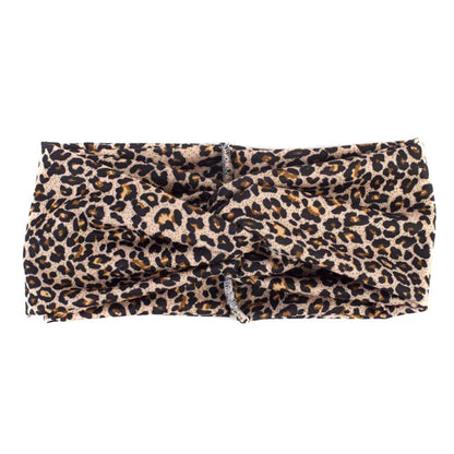 Floral Twisted Wide Stretch Summer Hairband