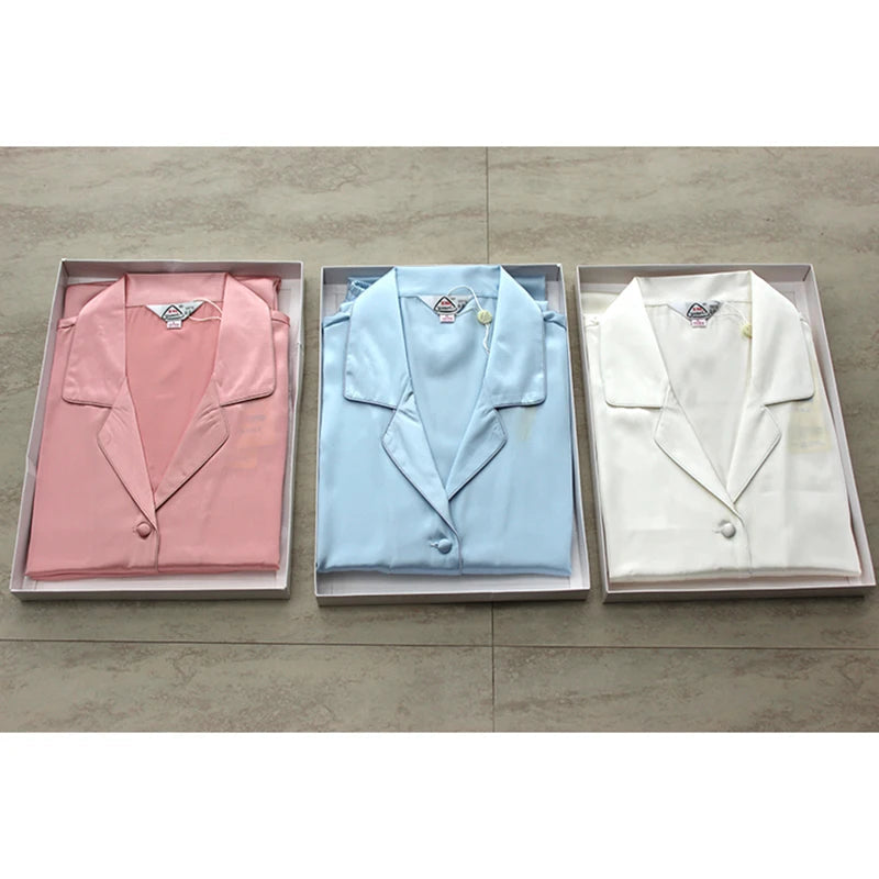 Luxury Women’s Natural Silk Pajamas Set Loran