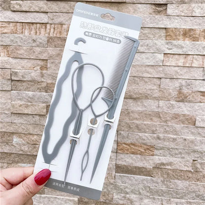 Magic Hair Styling Tools & Braiding Accessories Set