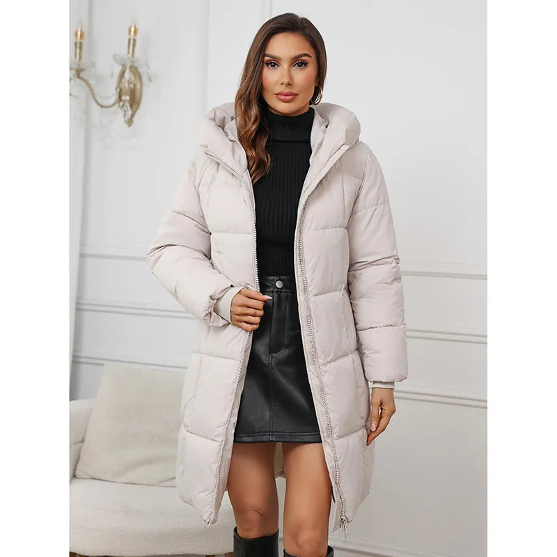 Women's Casual Thick Down Cotton Short Coat for Winter
