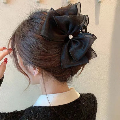 Large Bow Hair Claws & Barrettes for Women