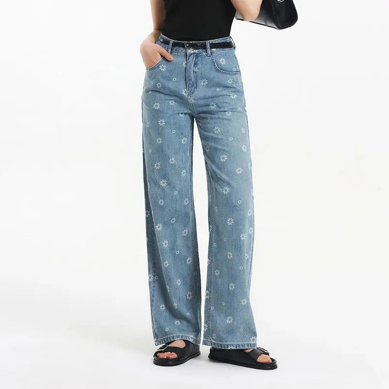 Women's Summer Cotton Wide Leg Denim LORAN STORE
