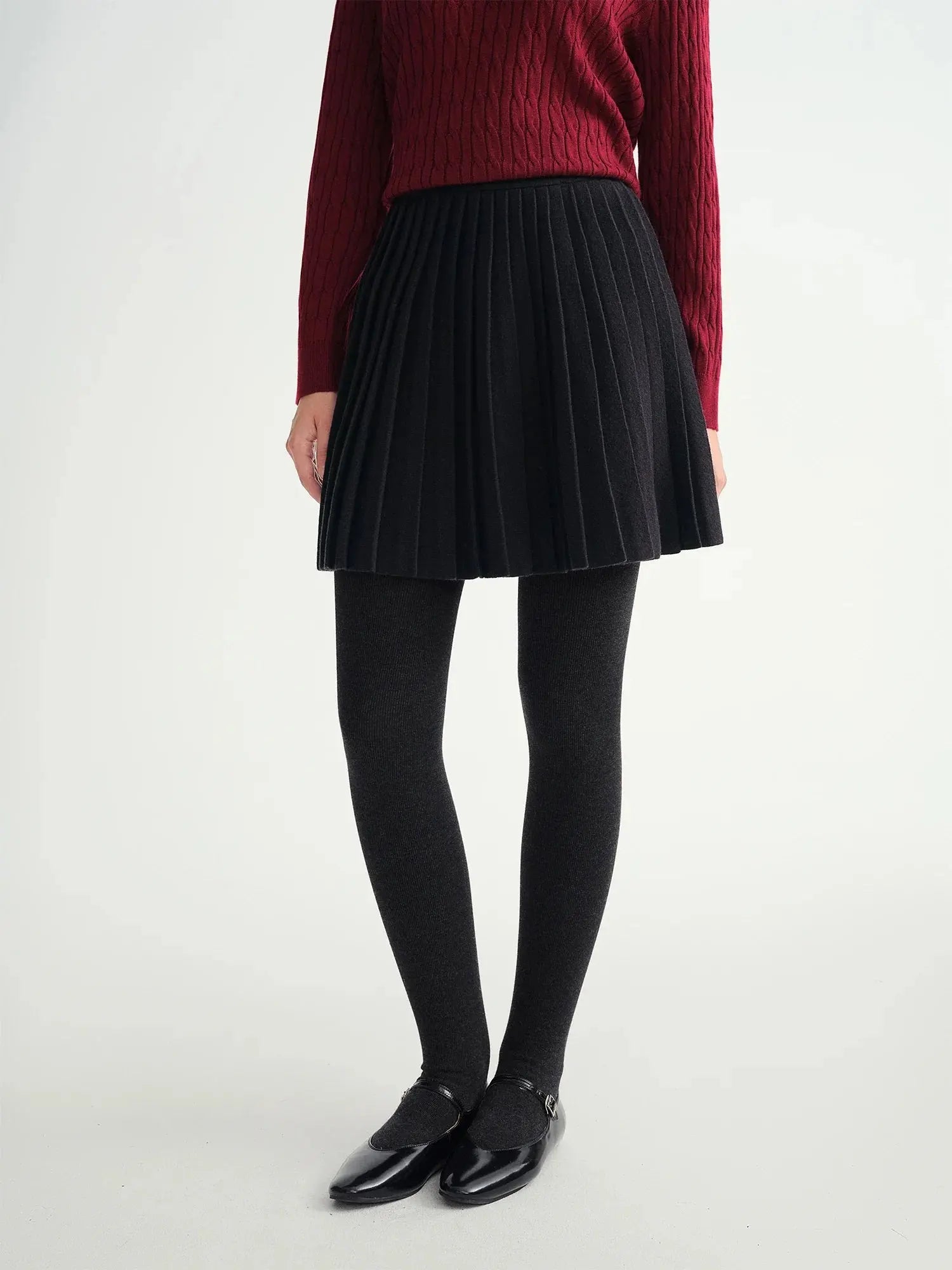 Women's Autumn/Winter Grey Knitwear Set - Loran