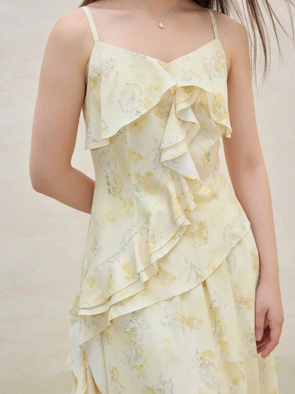 Plus Size Ruffled Top and Skirt Ensemble LORAN STORE