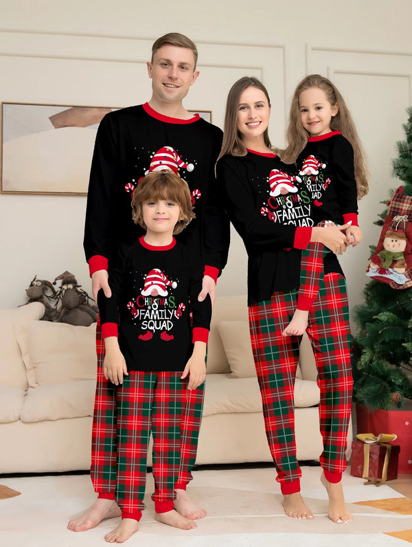 Merry Christmas Family Pajamas Set Parent-child - 3IN SMART Shop  #