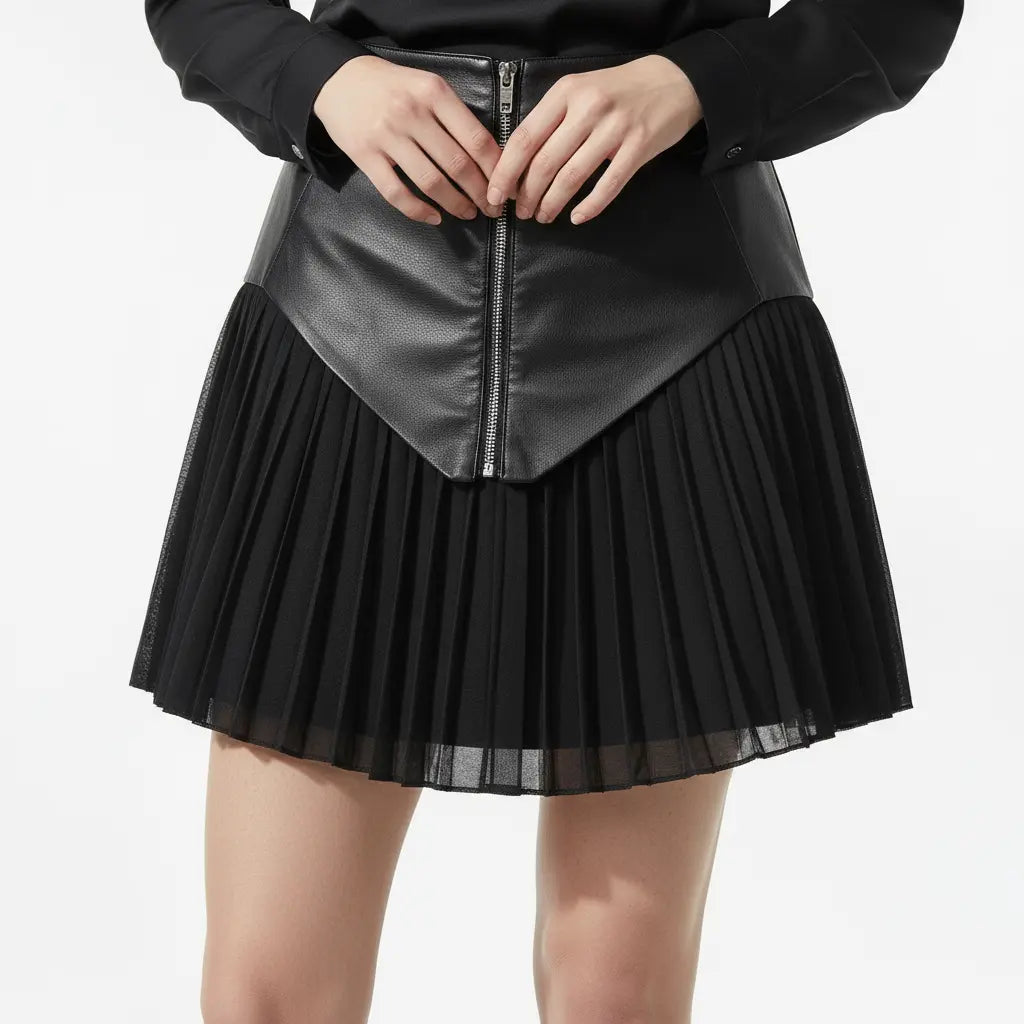 Comfortable & Stylish Foreign-Style Pleated Skirt - Loran