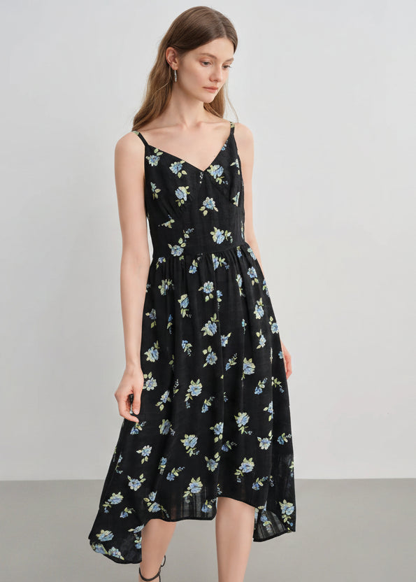 Floral Summer Dress Romantic Holiday Style Loran