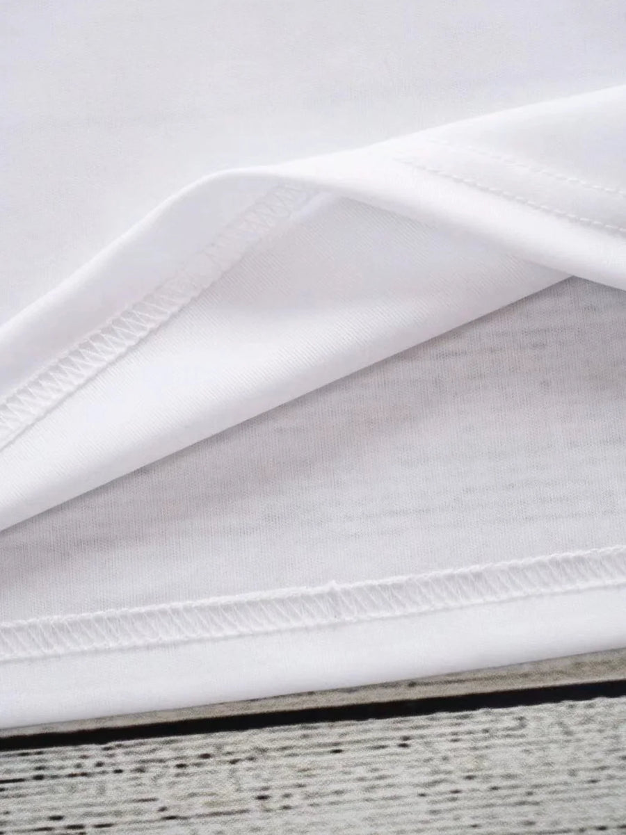 Casual Loose Cotton T-Shirt for Women