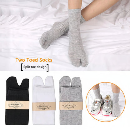Summer Japanese Tabi Toe Socks Split Toe Comfort for Sandals