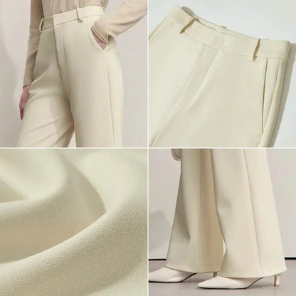 High-Waist Full-Length Pants for Women - Loran