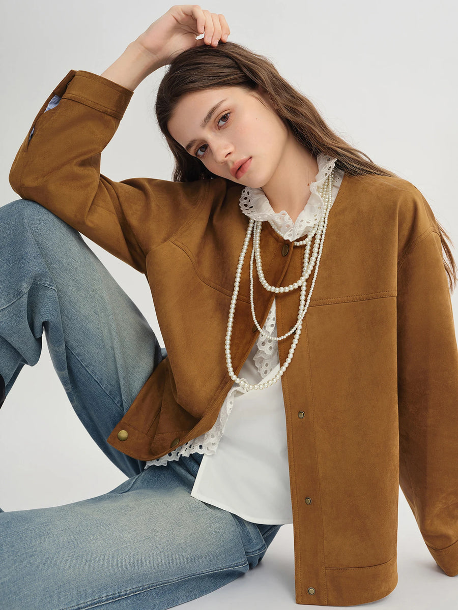 Elegant V-Neck White Shirt