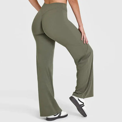 Ultra-Soft Straight-Leg Yoga Pants - Loran