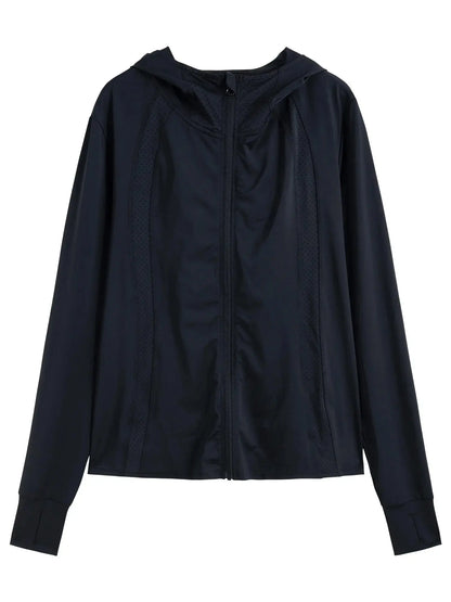 Chic Oversized Plus Size Sun Protection Jacket LORAN STORE