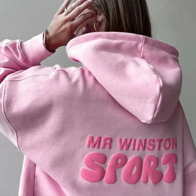 Thick, Fleece-Lined  Wings Hoodie