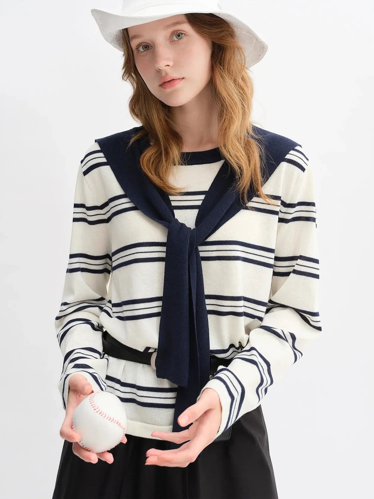 3-Piece Sweater, Skirt, and Shawl Set LORAN STORE