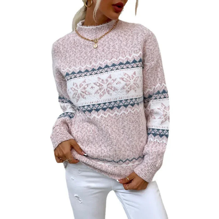 Christmas Knitwear Snowflake Sweater - 3IN SMART Shop  #