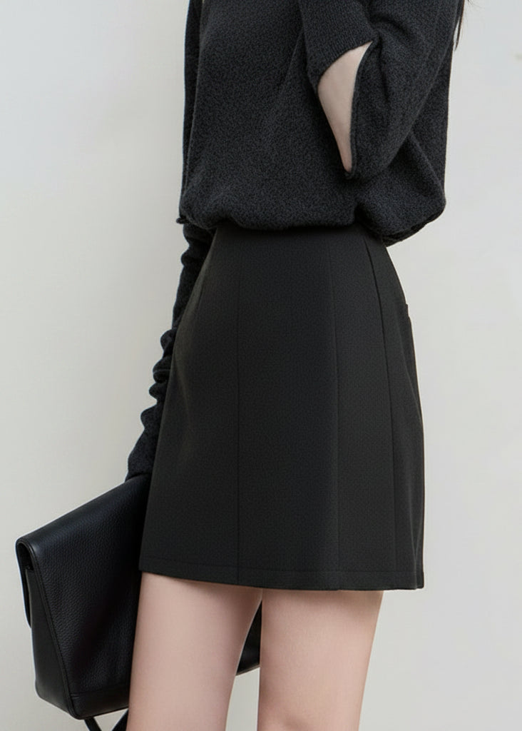 AMII 2025 Autumn Concise for Loose Casual Wide-leg Female pants Elegant Office Lady Simple  Shorts Bottoms 12523083 Loran