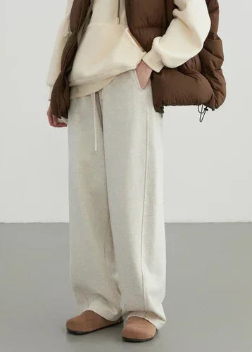 Women’s High Waist Wide Leg Pants Autumn Streetwear Loran