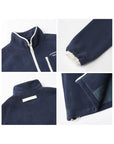 Women's Fleece Jacket with Stand-Up Collar