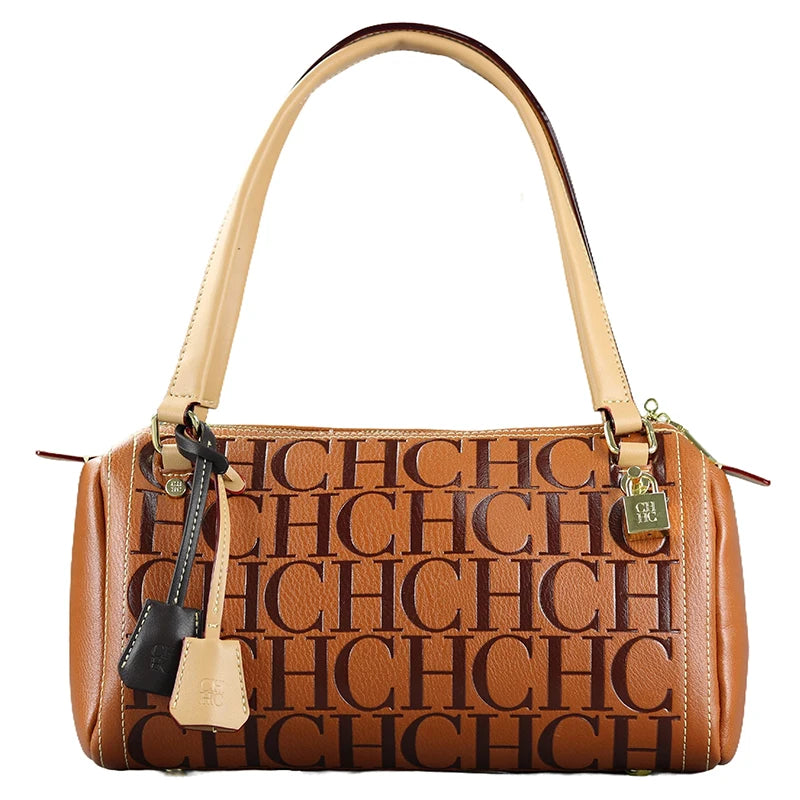 CH Large Capacity Women's Bucket Bag Classic Print