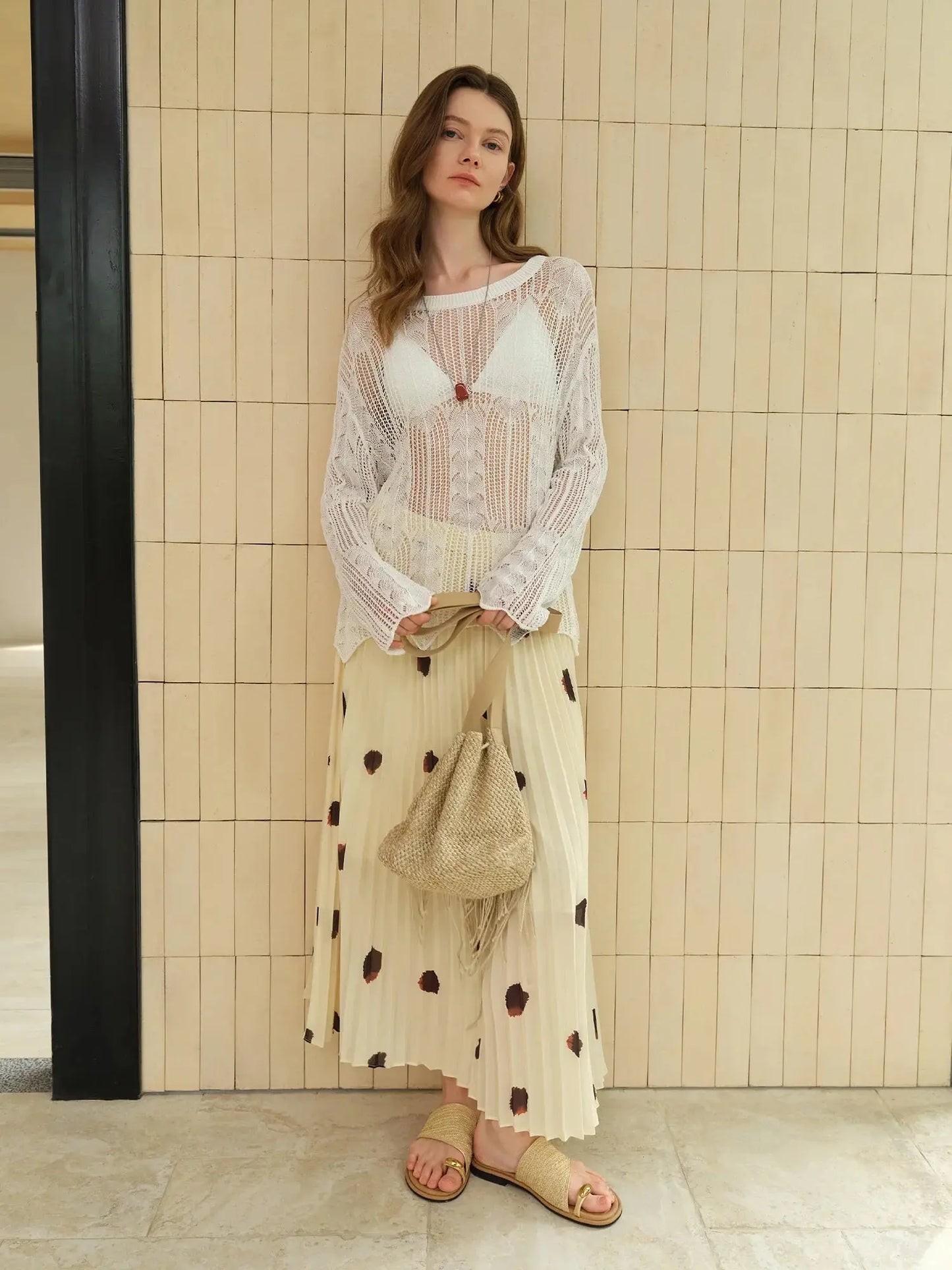 Vintage Inspired Women's Knit Top LORAN STORE