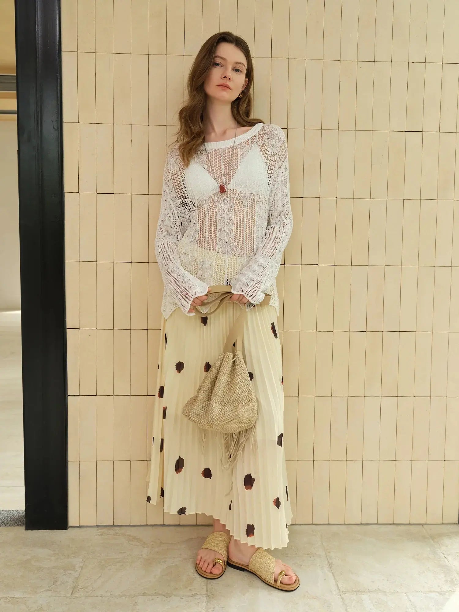 Vintage Inspired Women's Knit Top LORAN STORE