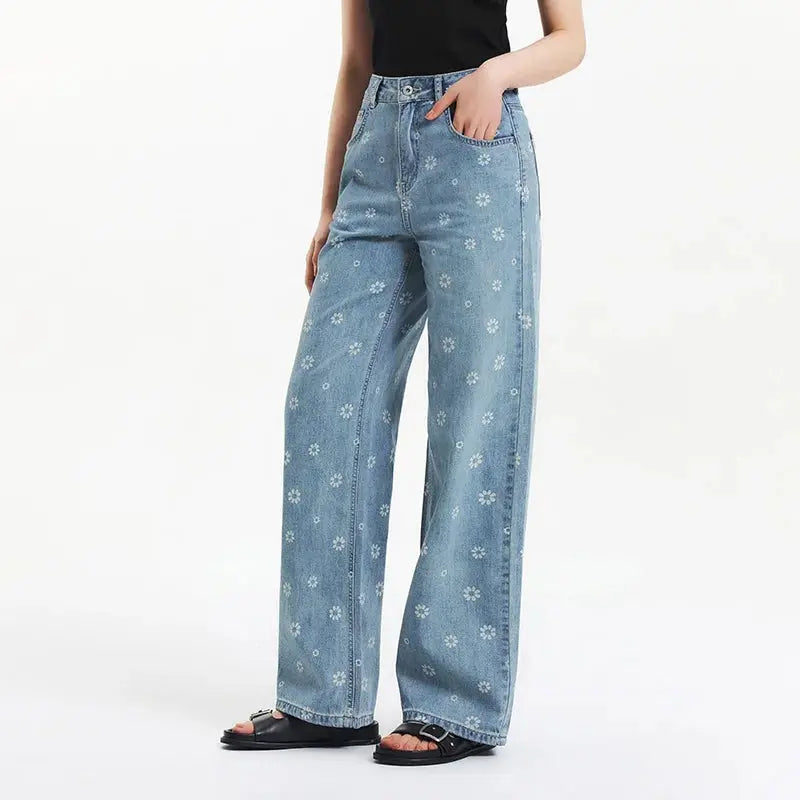 Women's Summer Cotton Wide Leg Denim LORAN STORE