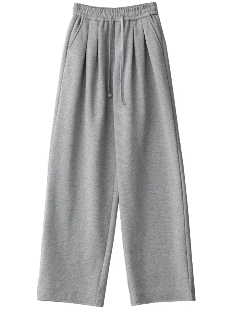 Thick Plush Joggers Autumn & Winter Drawstring Pants Loran