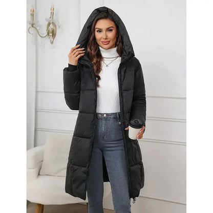 Women's Casual Thick Down Cotton Short Coat for Winter - Loran