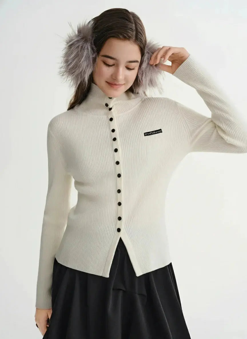 Slim-Fit Long Sleeve Top for Autumn/Winter - Loran