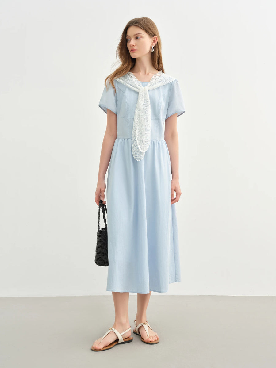 Chic & Slimming Long Dress for Summer