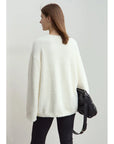 Warm Winter Pullover Sweater for Women - Loose Fit