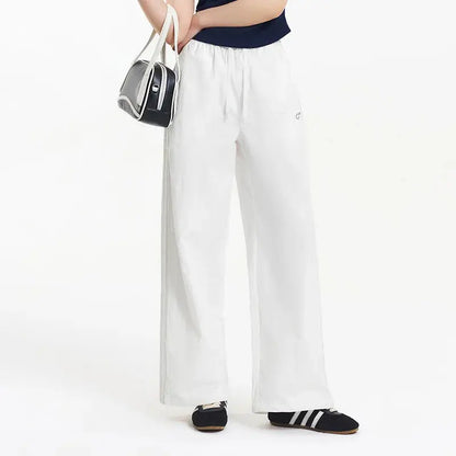 Summer Wide Leg Sporty Pants for Women - Loran