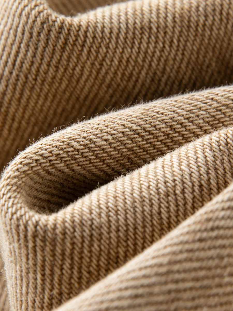 Plus Size Contrast Wash Denim Jacket