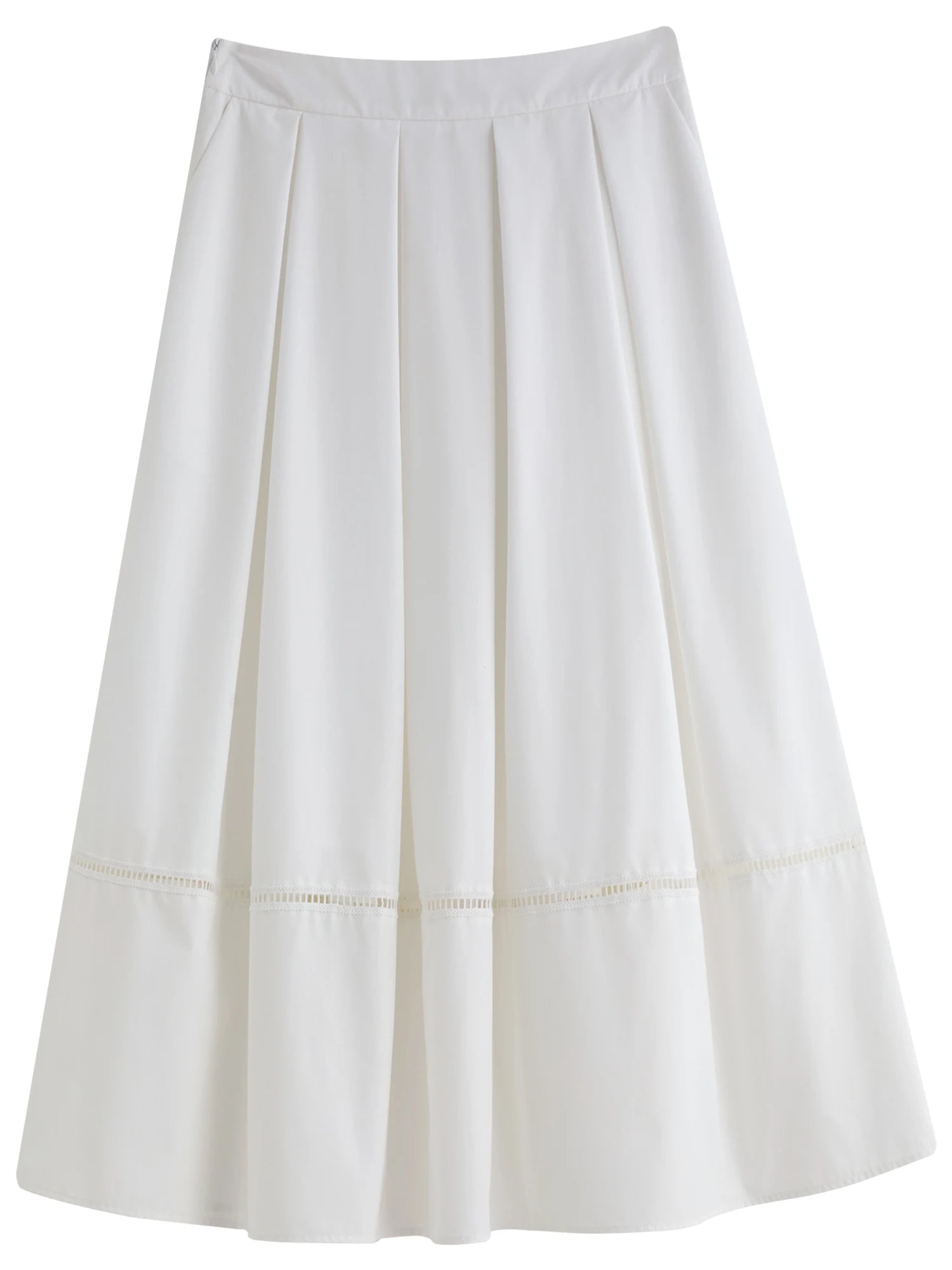 Plus Size Artistic Retro High Waist Slimming Long Skirt Loran