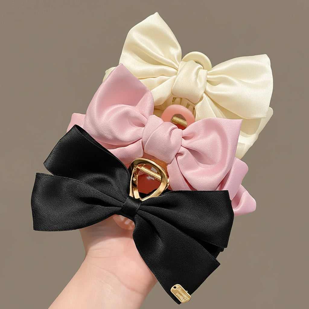 Large Bow Hair Claws & Barrettes for Women